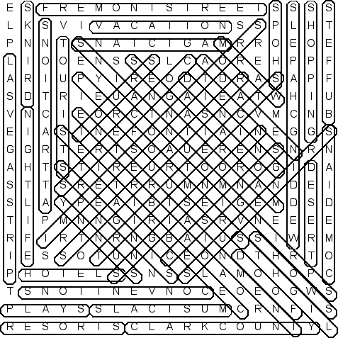 word search puzzle solution