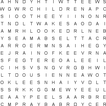 Mystery Puzzles on Mystery Christmas Carol  2   Free Word Search Puzzle