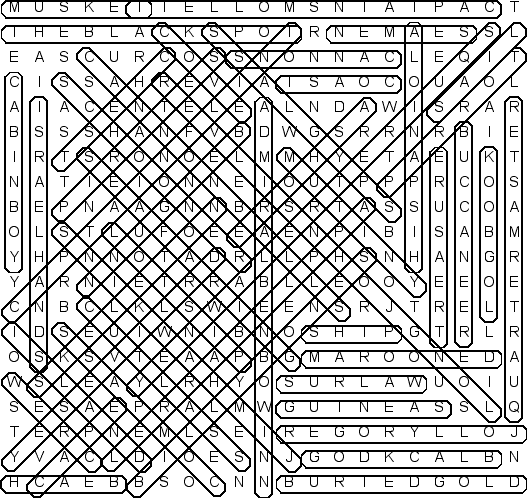 word search puzzle solution