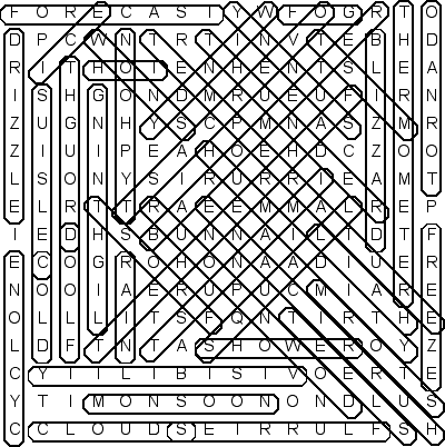 word search puzzle solution