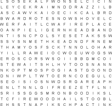 word search puzzle