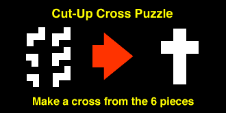 Cut-Up Cross puzzle
