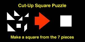 Cut-Up Square puzzle