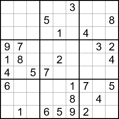 Sudoku #1033 and #1034 (Medium) - Free Printable Puzzles