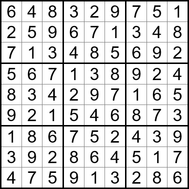 Sudoku 8x8 - Easy 