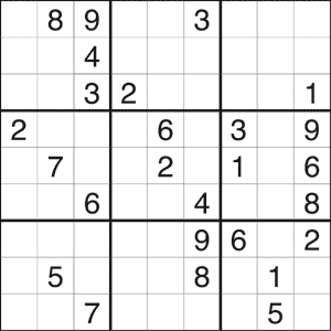 Sudoku 6,257 medium, Life and style