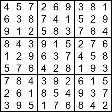 A Hard Classic Sudoku for you to enjoy : r/sudoku