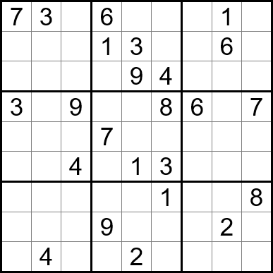 Sudoku #1349 and #1350 (Easy) - Free Printable Puzzles