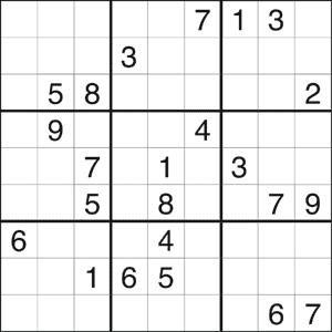 Jogo Sudoku - No. 148