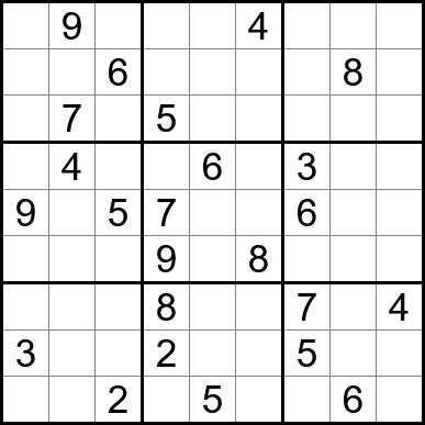 Sudoku #1685 and #1686 (Hard) - Free Printable Puzzles | Puzzles.ca
