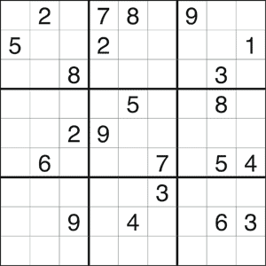 Live Sudoku - Easy Sudoku #205384