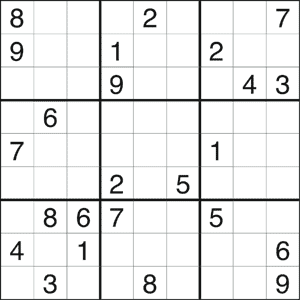 Free online Sudoku. Print Sudoku #638.