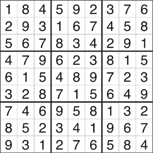 Sudoku gratuito online. imprimir Sudoku #956.