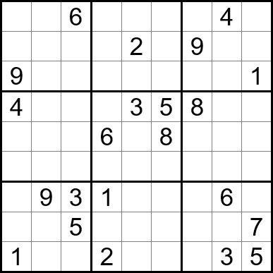 Sudoku #1025 and - Free Printable Puzzles |