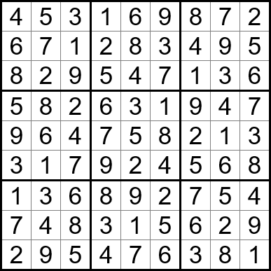 SOLUTIONS - Sudoku -gratuit