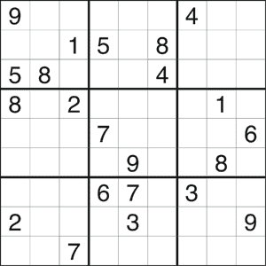 Jogo Sudoku - No. 148