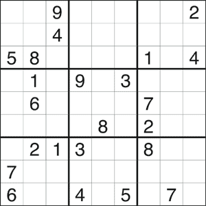 Medium sudoku puzzles @