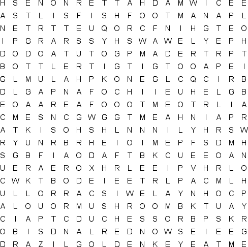 4 x Alice In Wonderland Themed Party Wordsearch 