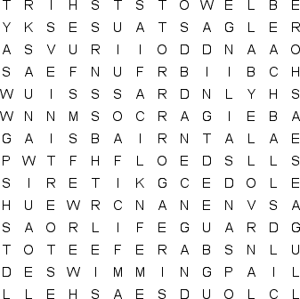 word search puzzle