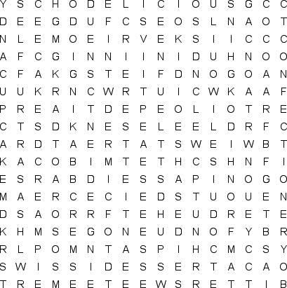 word search puzzle