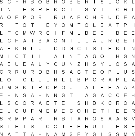 word search puzzle