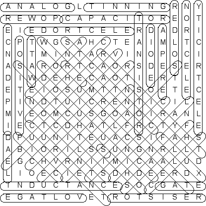 word search puzzle solution