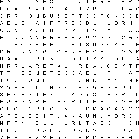 word search puzzle