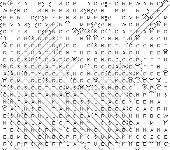 word search puzzle solution