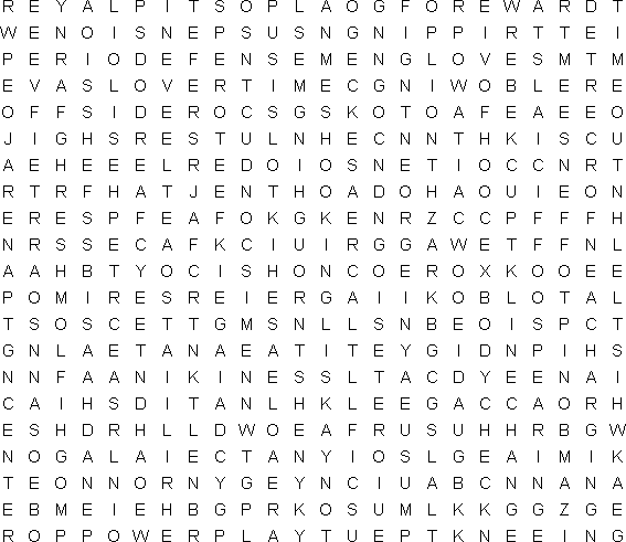 word search puzzle