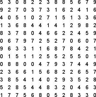 5 digit numbers free kids word search puzzle