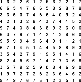 word search puzzle