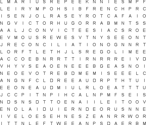 word search puzzle