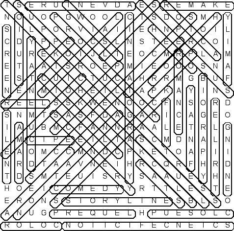 word search puzzle solution