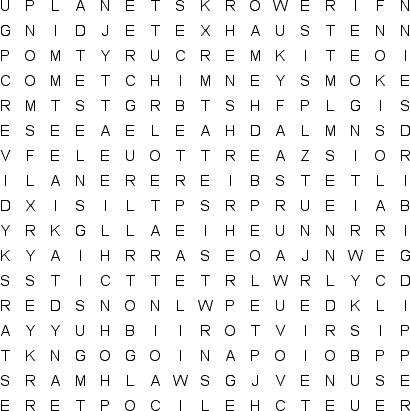 word search puzzle