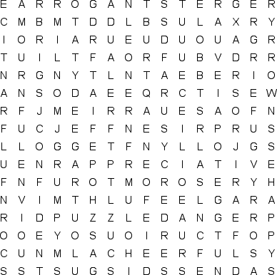 word search puzzle