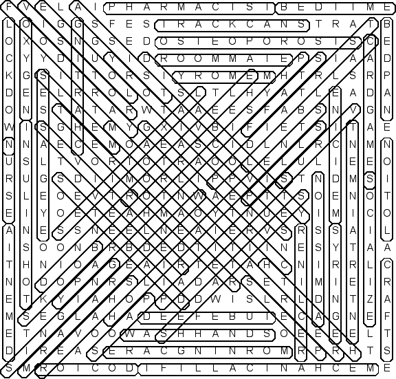 word search puzzle solution