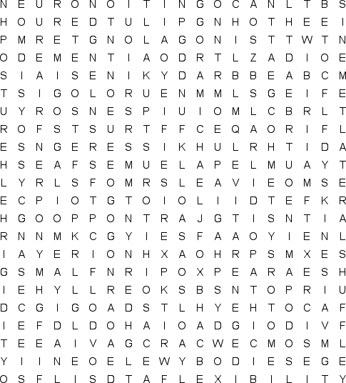 word search puzzle