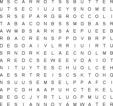 word search puzzle