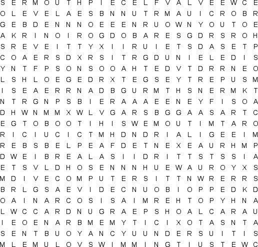 word search puzzle