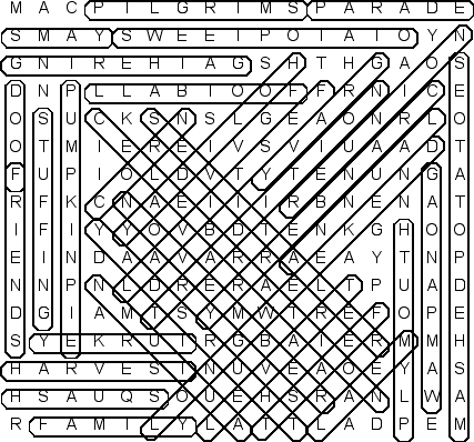 word search puzzle solution