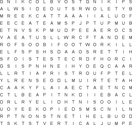 word search puzzle