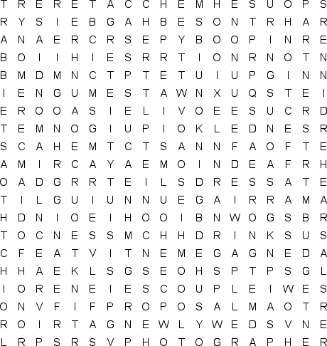 word search puzzle